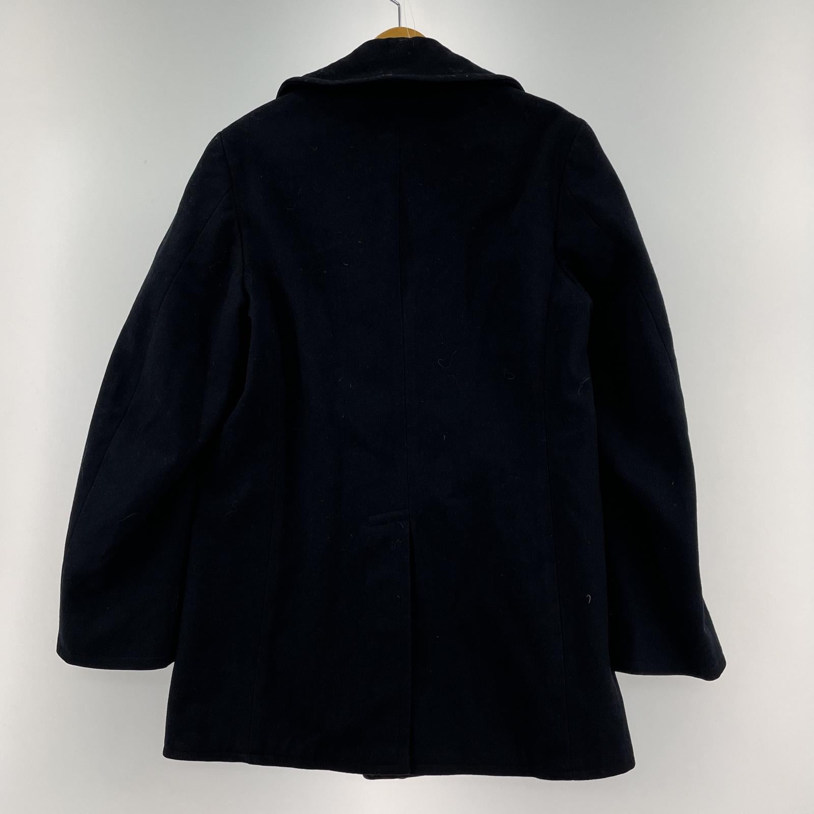その他アウター OVERCOAT 米軍 ミリタリーコート BLK (34L) ブラック