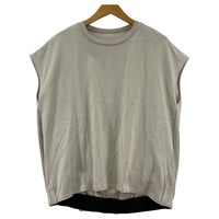 その他トップス ADORE 22SS リュクスコットン バックヘムギャサ ベージュ