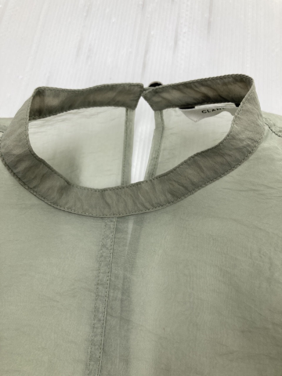 その他トップス CLANE 3ARRANGE SHEER TOPS 1