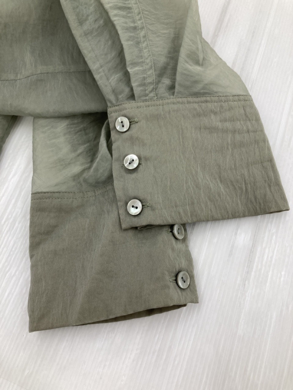 その他トップス CLANE 3ARRANGE SHEER TOPS 1