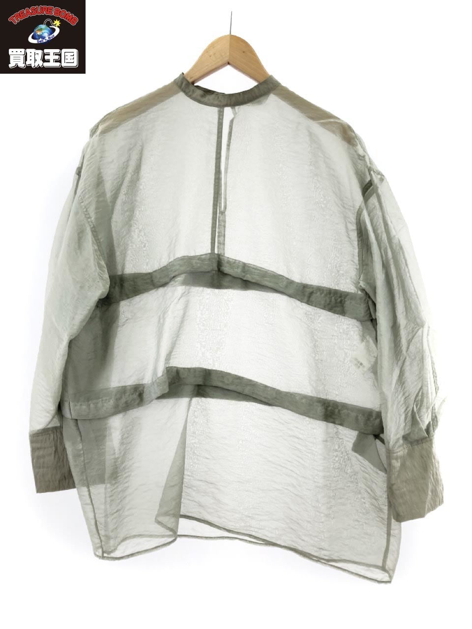その他トップス CLANE 3ARRANGE SHEER TOPS 1