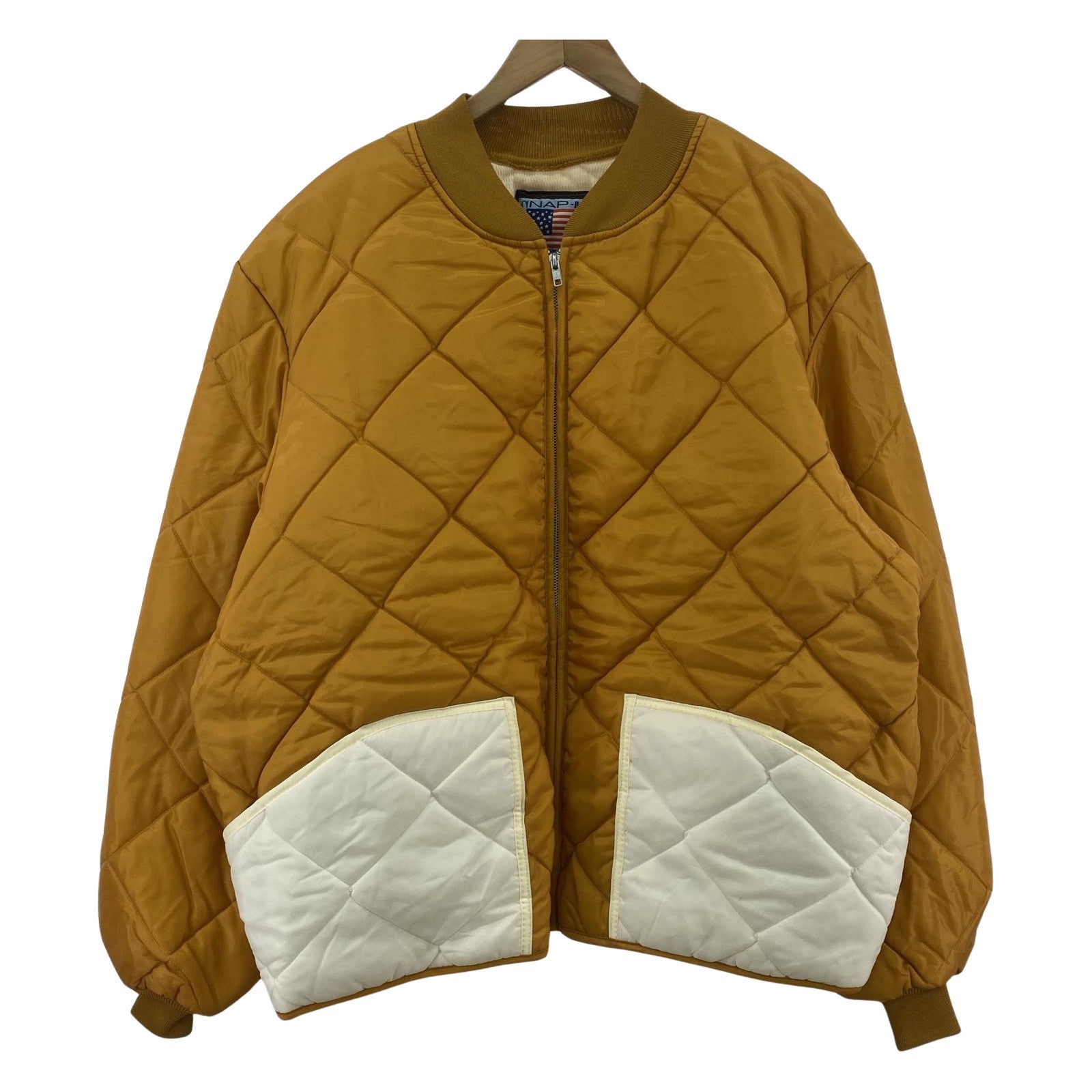 その他アウター SNAP-WEAR キルティングジャケット ブラウン