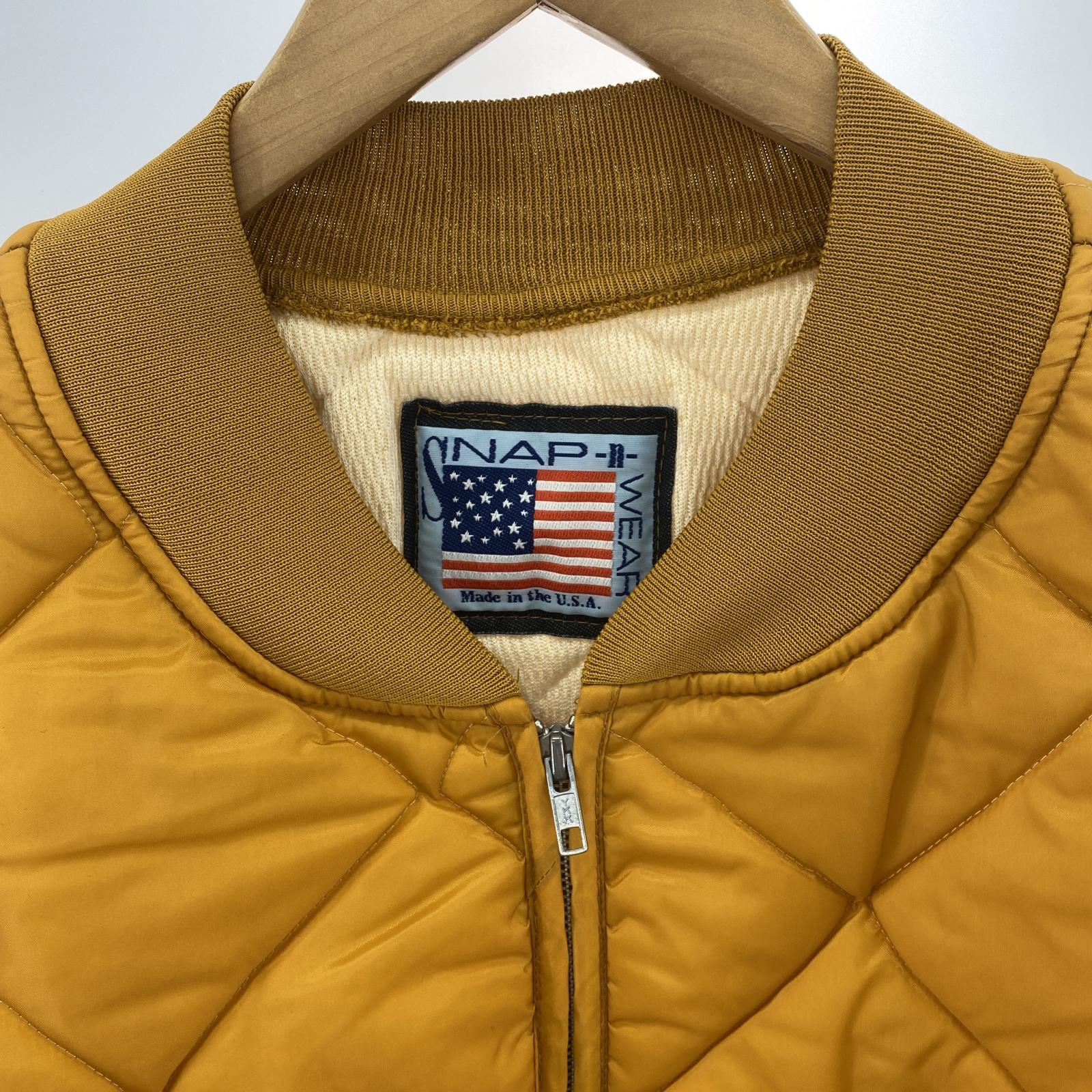 その他アウター SNAP-WEAR キルティングジャケット ブラウン