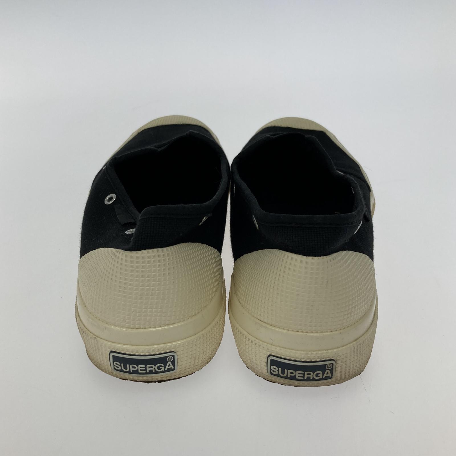 スニーカー Kaptain Sunshine×SUPERGA スリッポン 43 ブラック