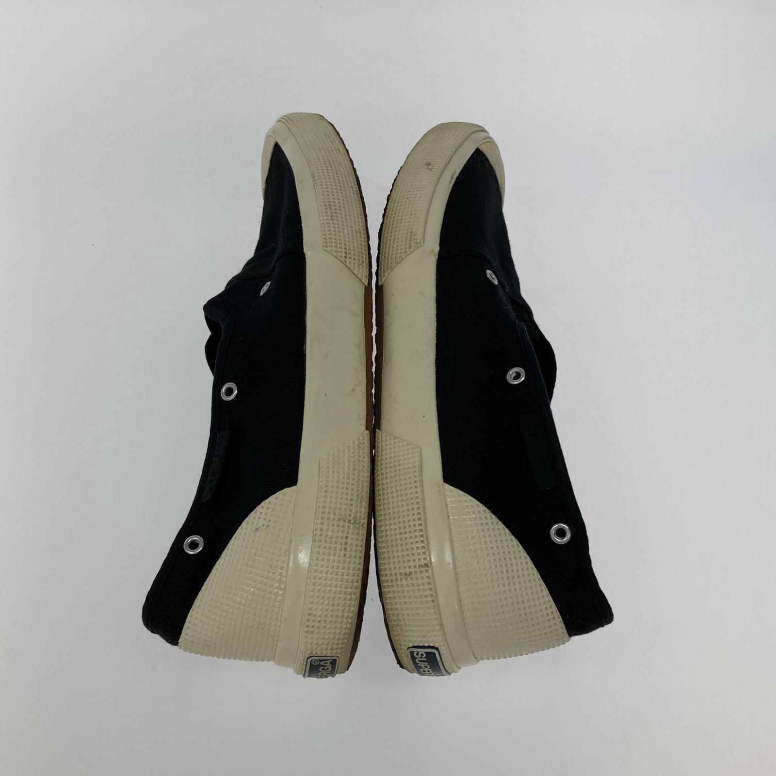 スニーカー Kaptain Sunshine×SUPERGA スリッポン 43 ブラック