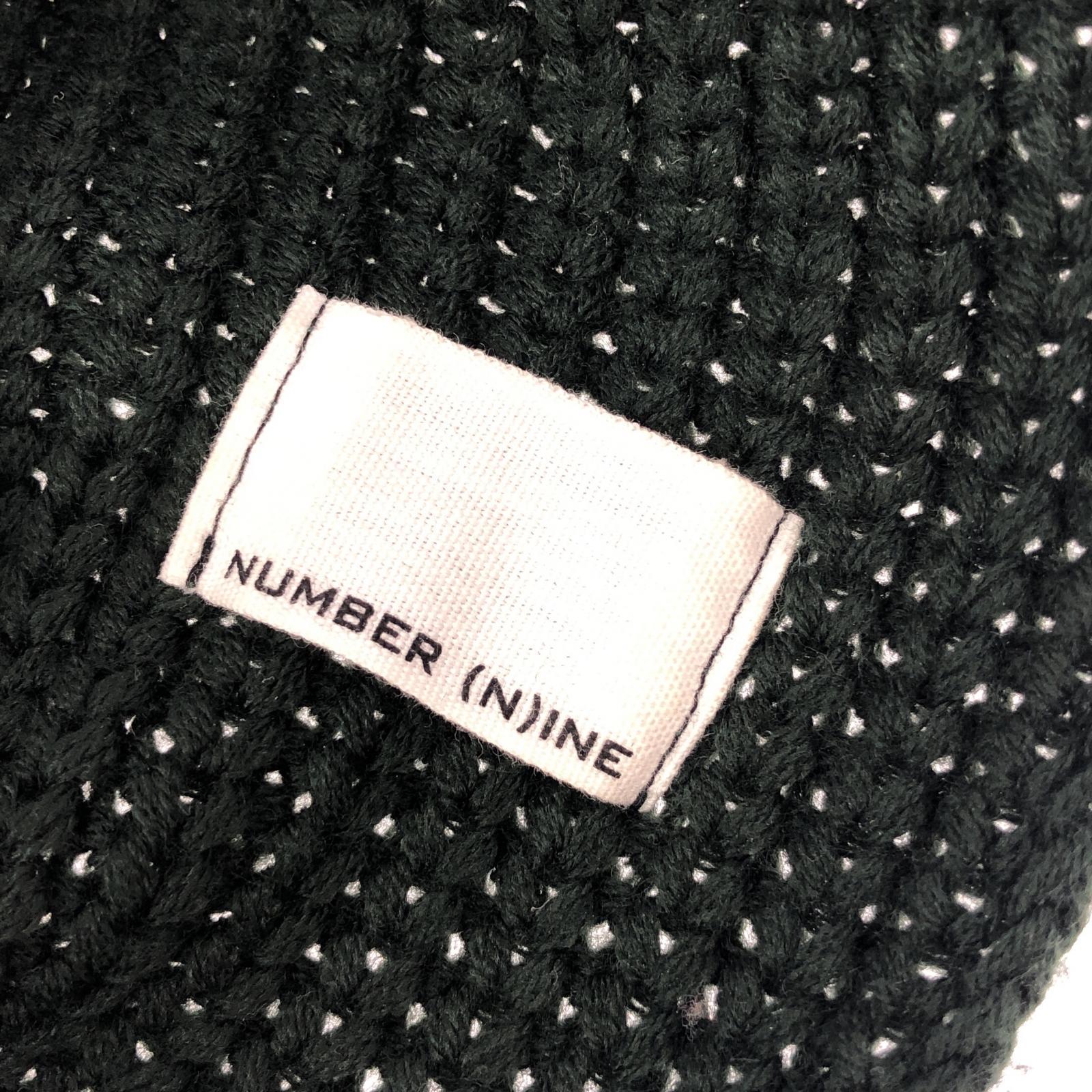 その他アクセサリー NUMBER (N)INE ニットストール グリーン