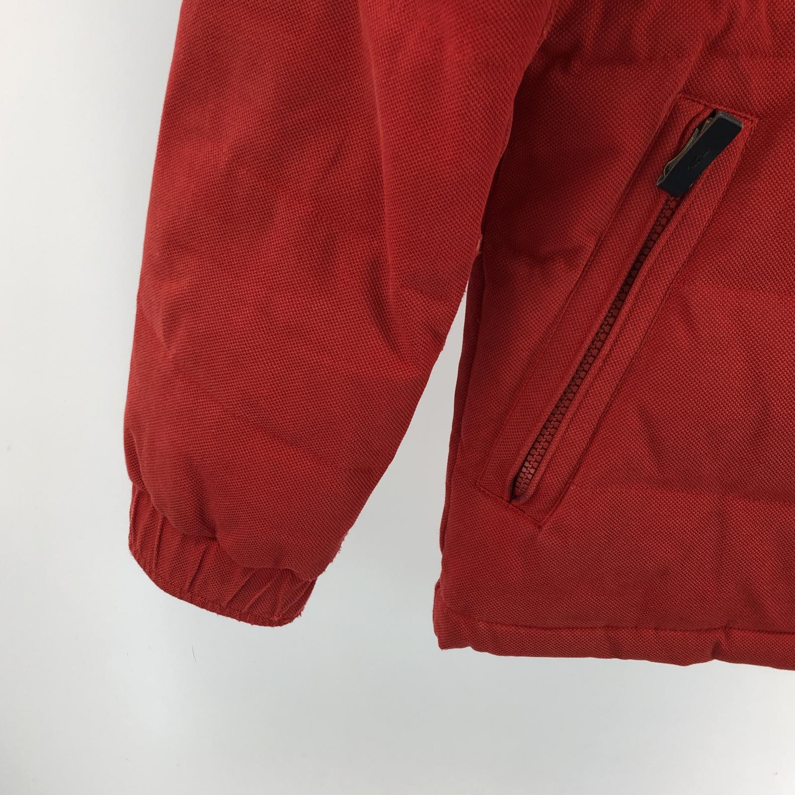 その他アウター LACOSTE ダウンフーデッドジャケット(-)赤 レッド