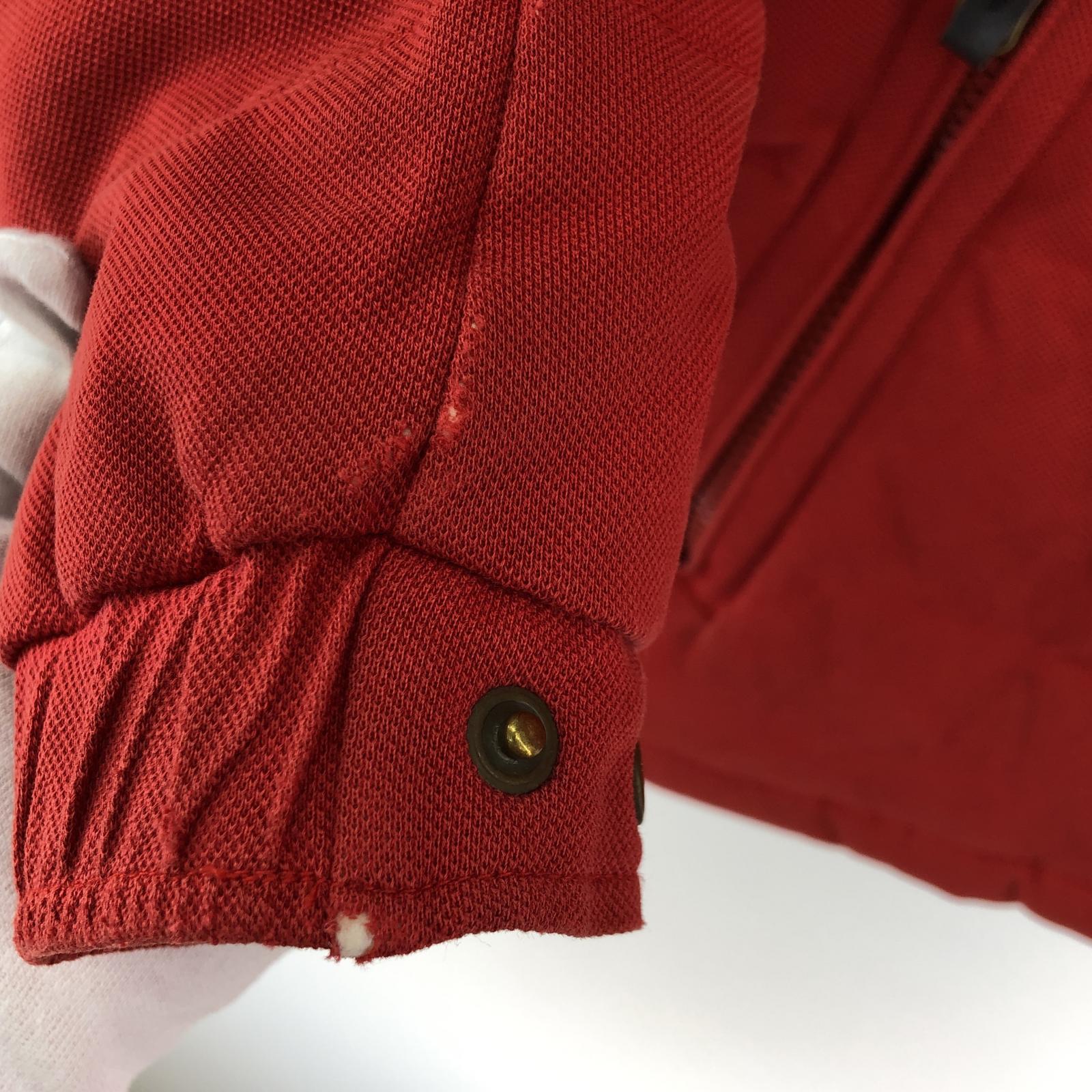 その他アウター LACOSTE ダウンフーデッドジャケット(-)赤 レッド