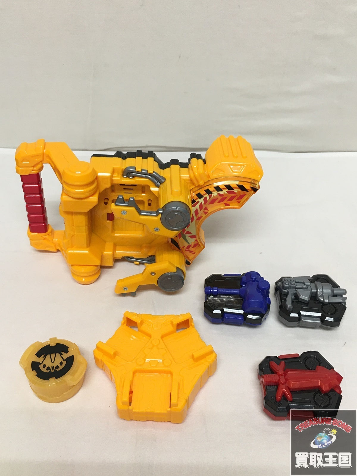 ★DXパワードビルダーバックルギガントバックルセット イエロー フィギュア/グッズ