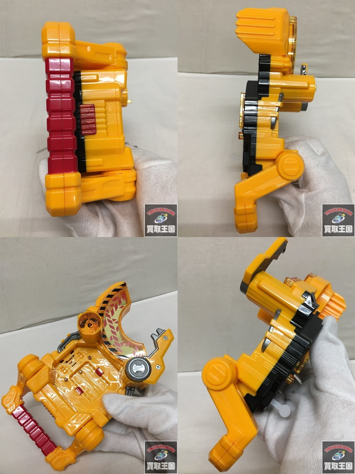 ★DXパワードビルダーバックルギガントバックルセット イエロー フィギュア/グッズ