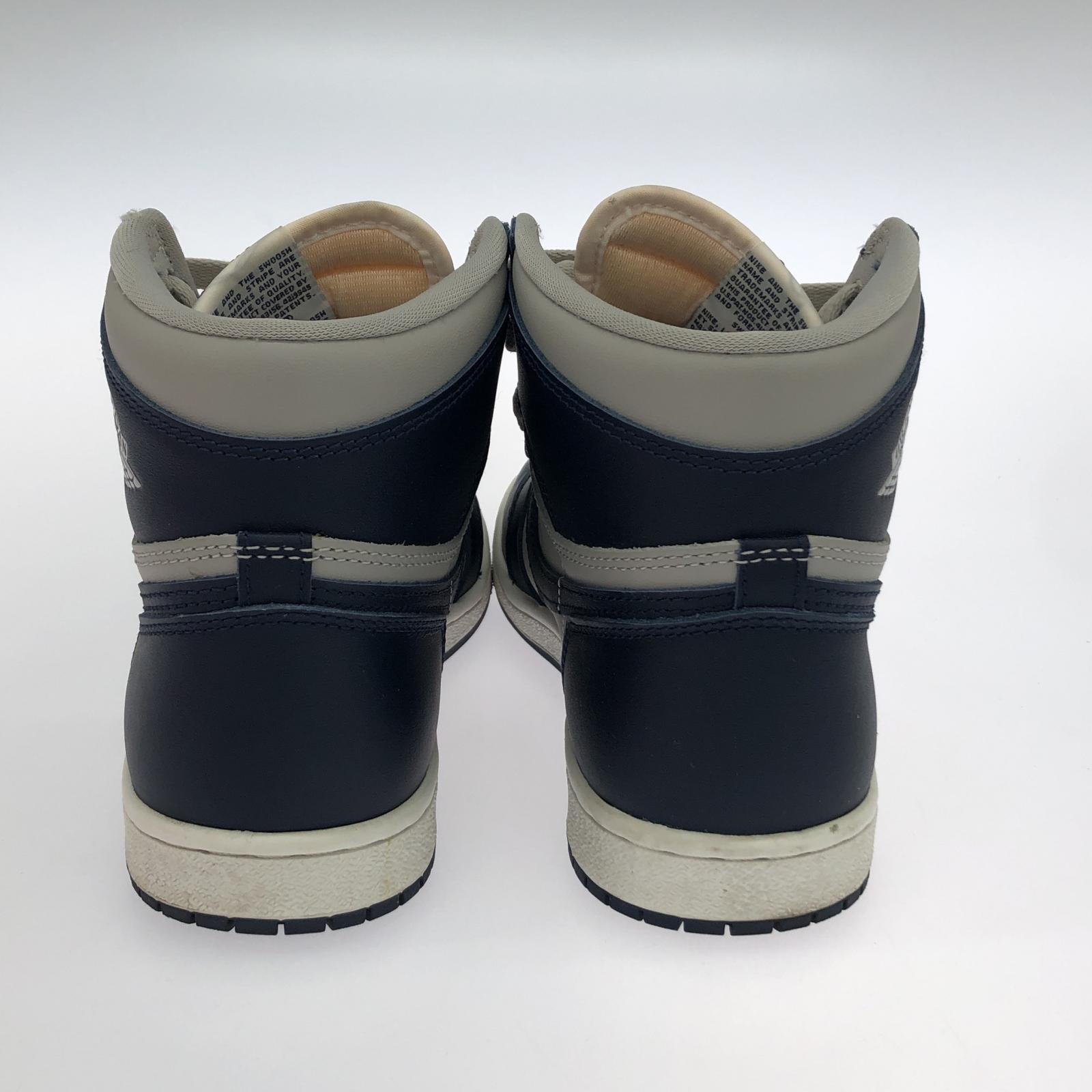 スニーカー NIKE AIR JORDAN 1 HIGH 85 ハイカットスニーカー 紺グレー 26.5cm