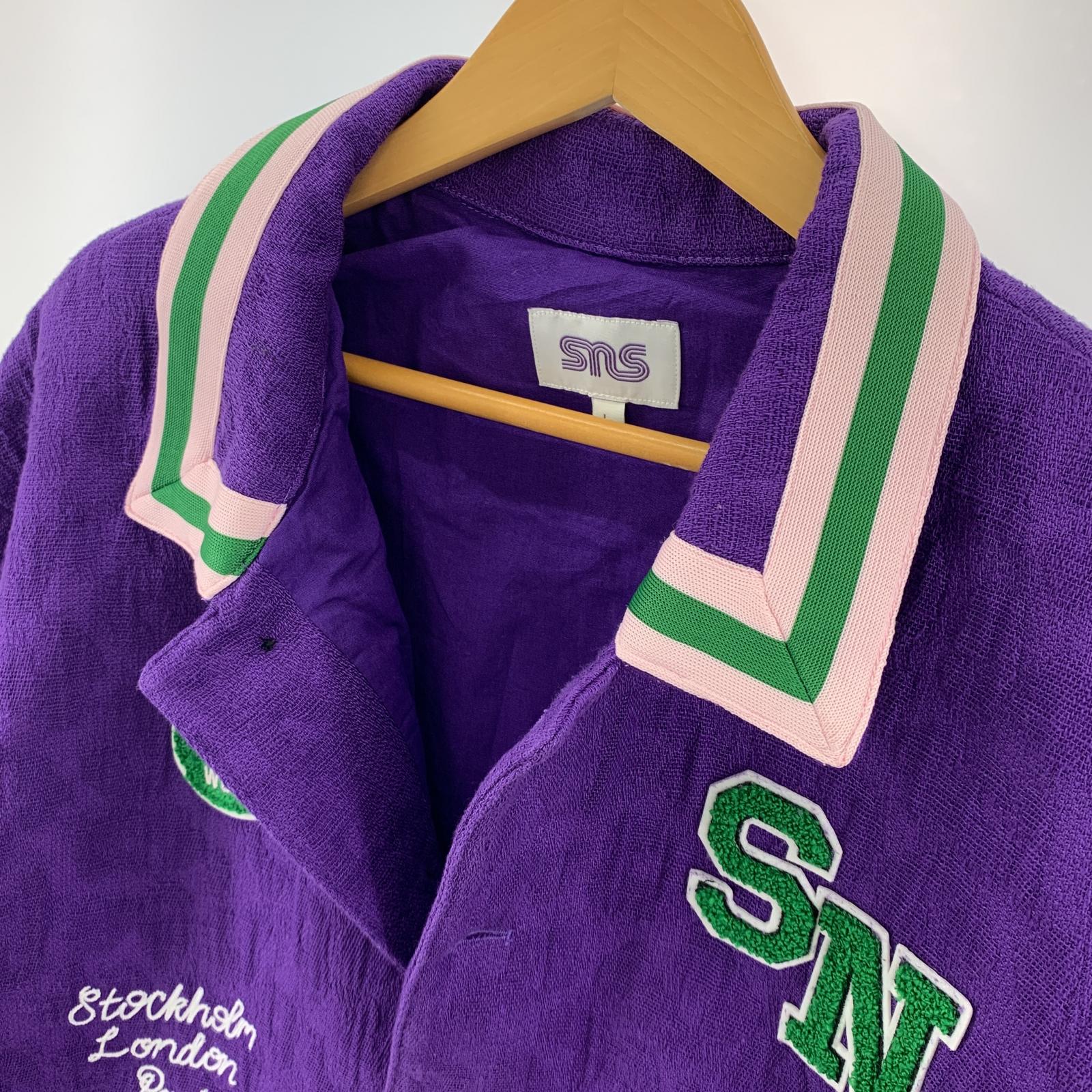 その他アウター SNS/22AW/corduroy varsity jacket/L/パープル L パープル