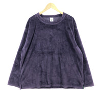 その他トップス South2 West8/18AW/SIDE SLIT CREW NWCK SHIRT/紫 S パープル