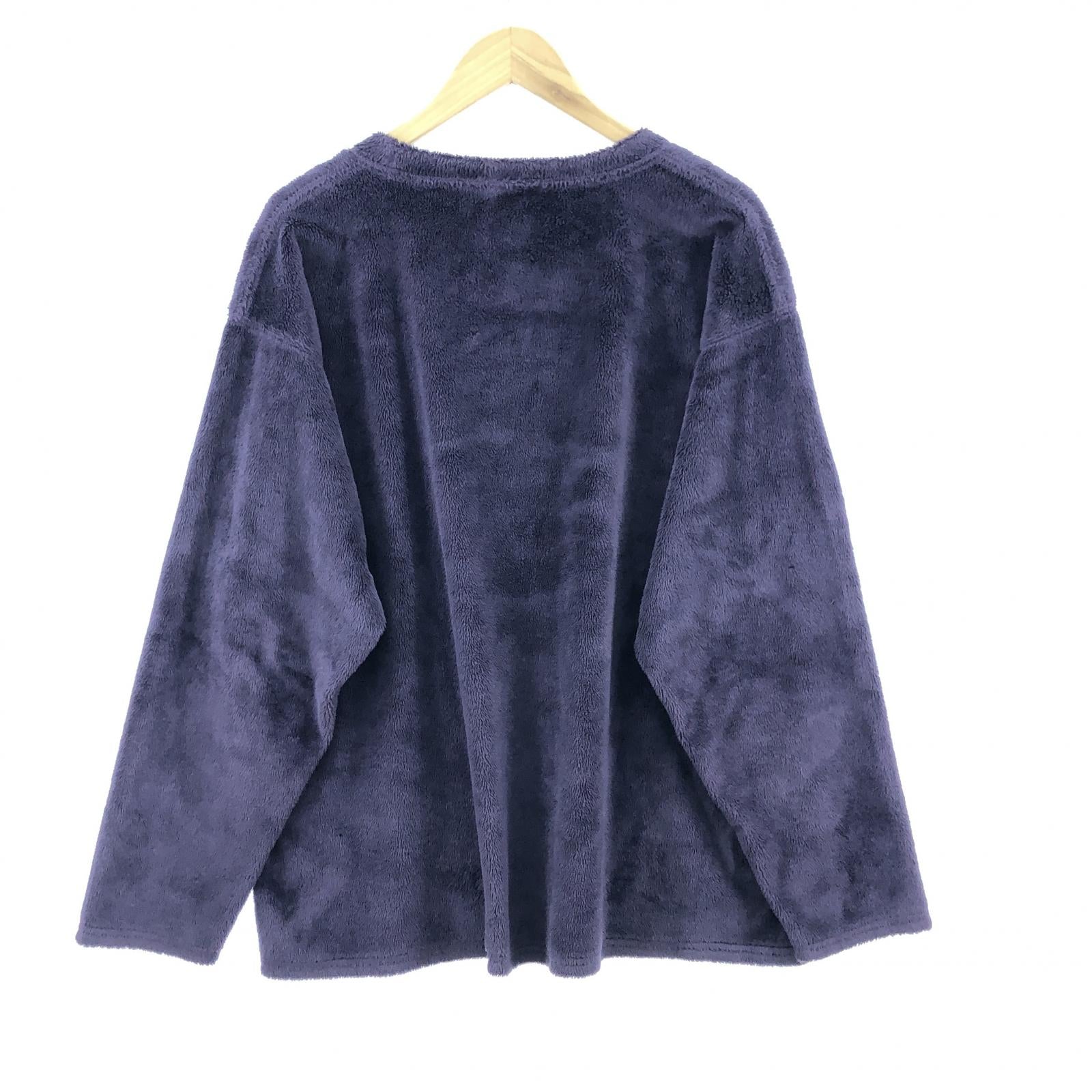 その他トップス South2 West8/18AW/SIDE SLIT CREW NWCK SHIRT/紫 S パープル
