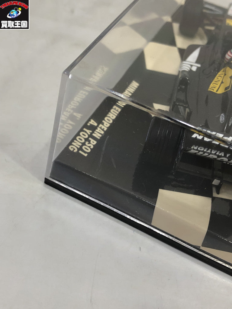 ミニチャンプス 1/43 ミナルディ PS01 A.ユング スケールカー