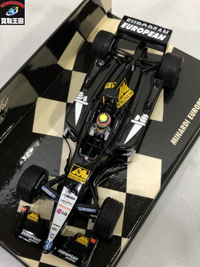 ミニチャンプス 1/43 ミナルディ PS01 A.ユング スケールカー