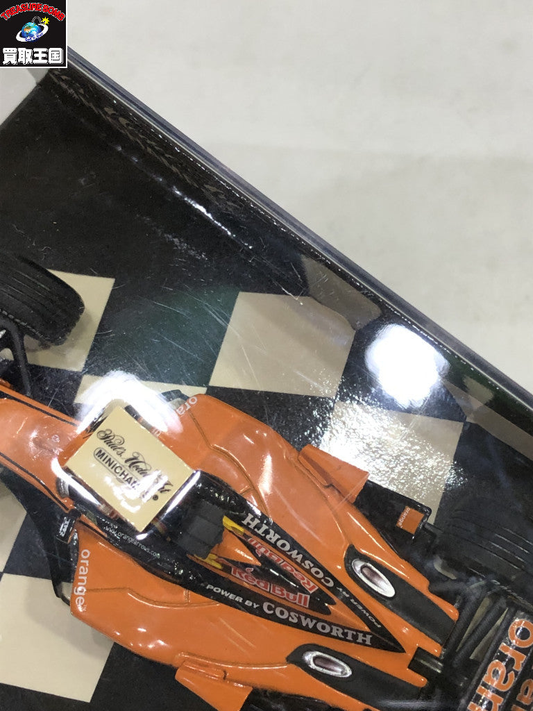ミニチャンプス 1/43 オレンジアロウズ A23 エンリケ・ベルノルディ #20 スケールカー