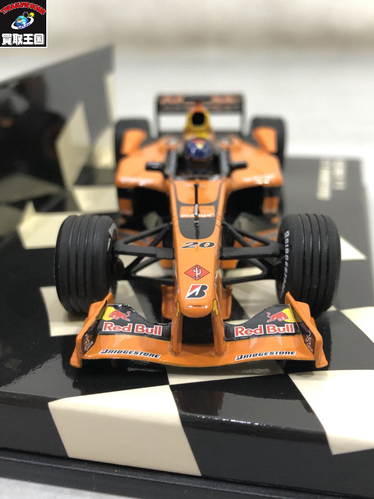 ミニチャンプス 1/43 オレンジアロウズ A23 エンリケ・ベルノルディ #20 スケールカー