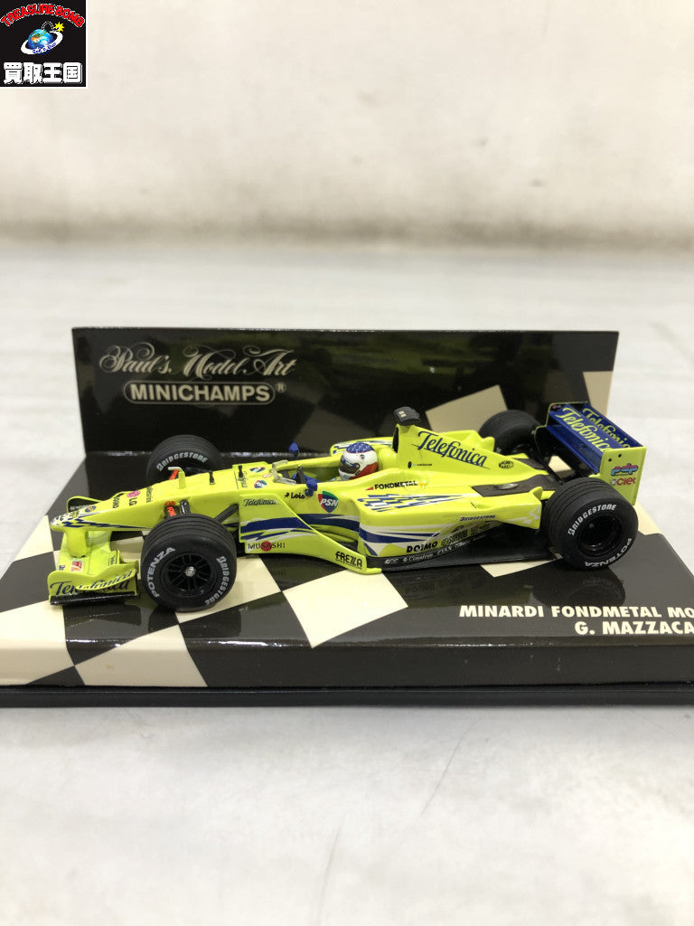 ミニチャンプ 1/43 ミナルディ M02 G.マッツァカーネ #21 スケールカー