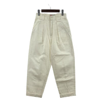 その他ボトムス Traditional Weatherwear HIGH WAIST PT タックパンツ 白 S ホワイト