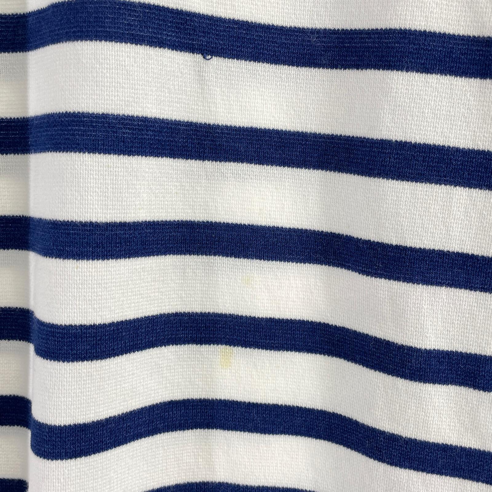 その他トップス blurhms/Border Super Size Tee ホワイト
