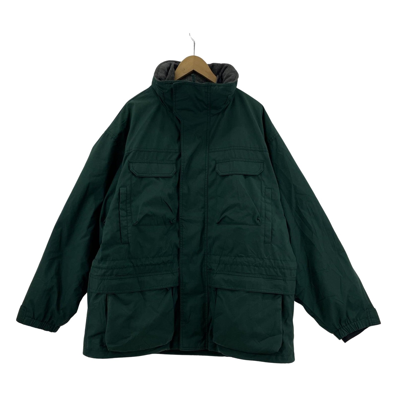 その他アウター American Eagle OLD香港製 中綿ジャケット(XL)モスグリーン グリーン