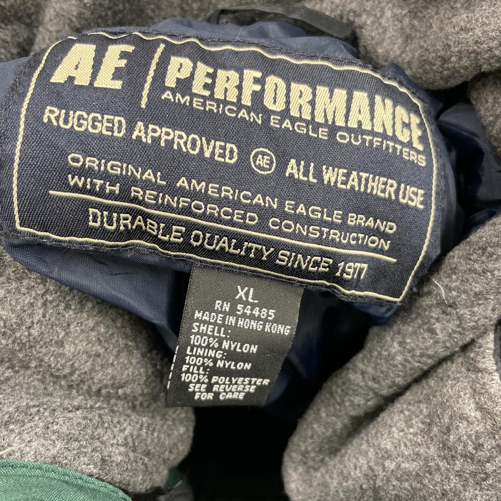 その他アウター American Eagle OLD香港製 中綿ジャケット(XL)モスグリーン グリーン