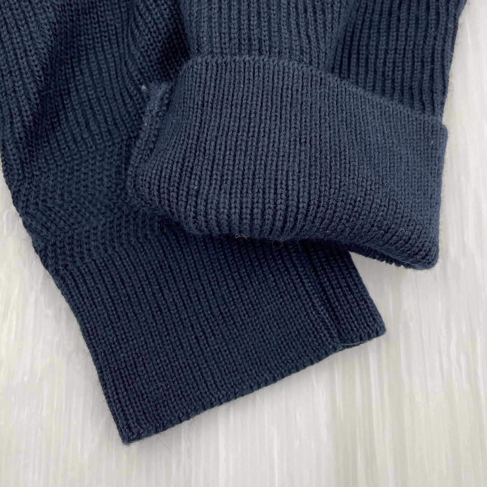 その他トップス SAINT JAMES ウールアクリルコマンドニットセーター(M)ネイビー M ネイビー