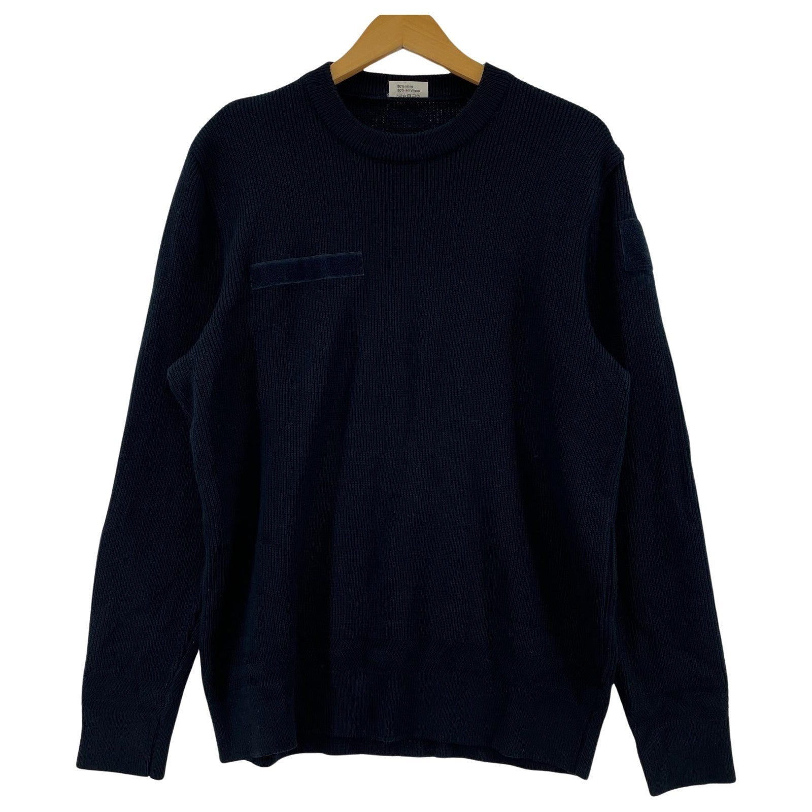その他トップス SAINT JAMES ウールアクリルコマンドニットセーター(M)ネイビー M ネイビー
