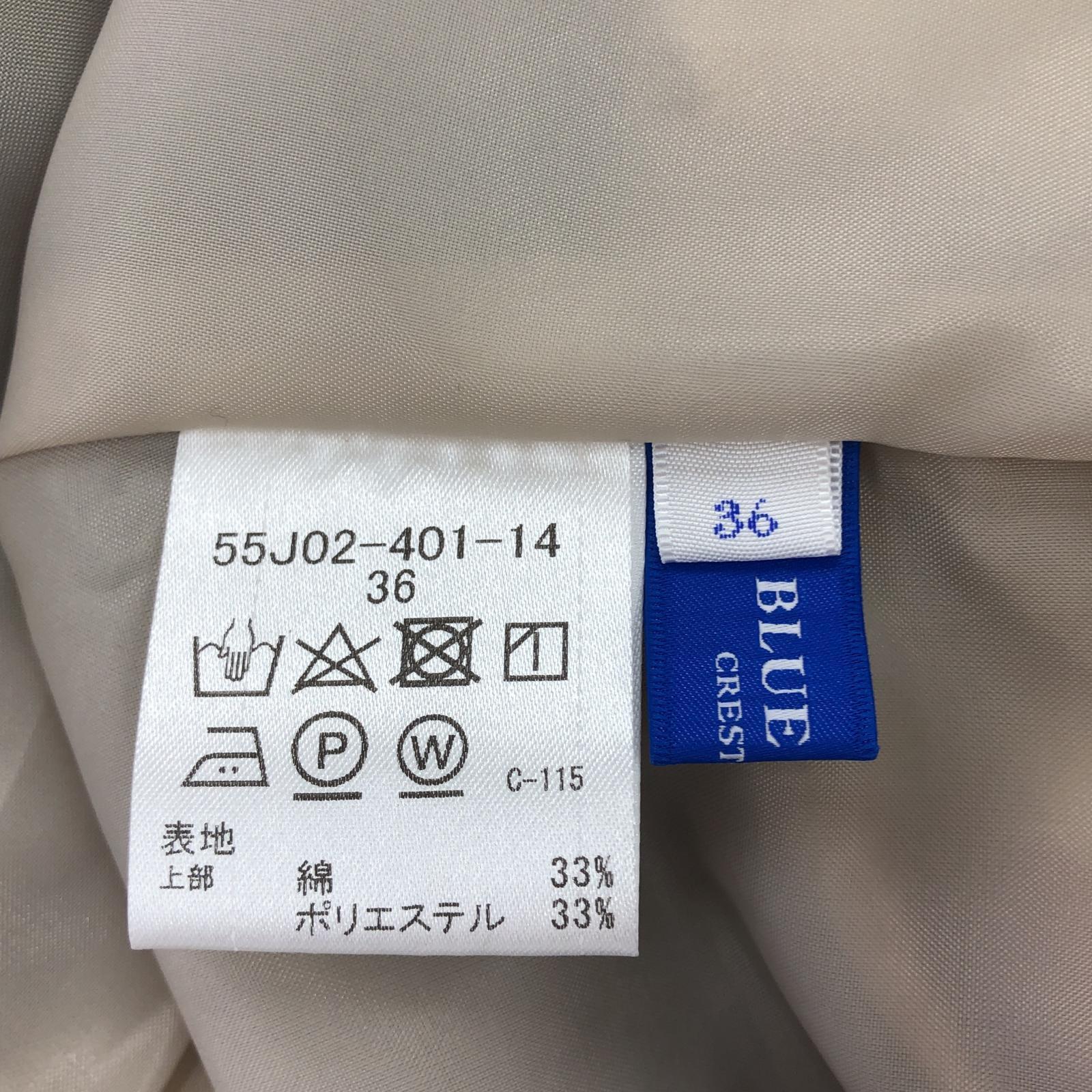 ワンピース BLUE LABEL CRESTBRIDGE/半袖チェックワンピース/36 36