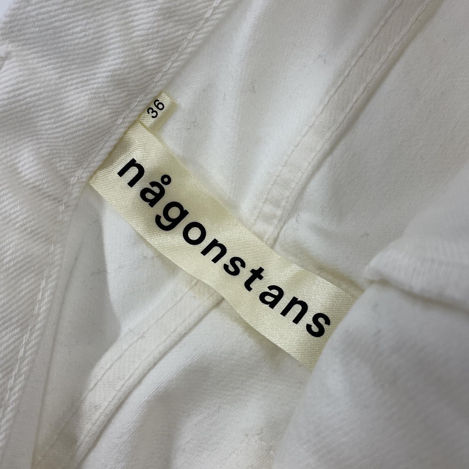 その他ボトムス nagonstans/パンツ/白/36 36 ホワイト