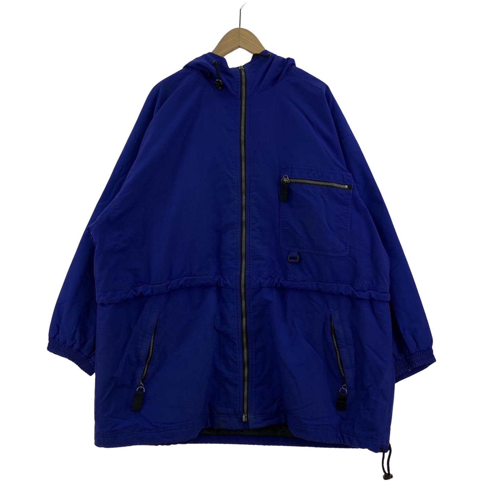 マウンテンパーカー Eddie Bauer 中綿ロングマウンテンパーカー 青