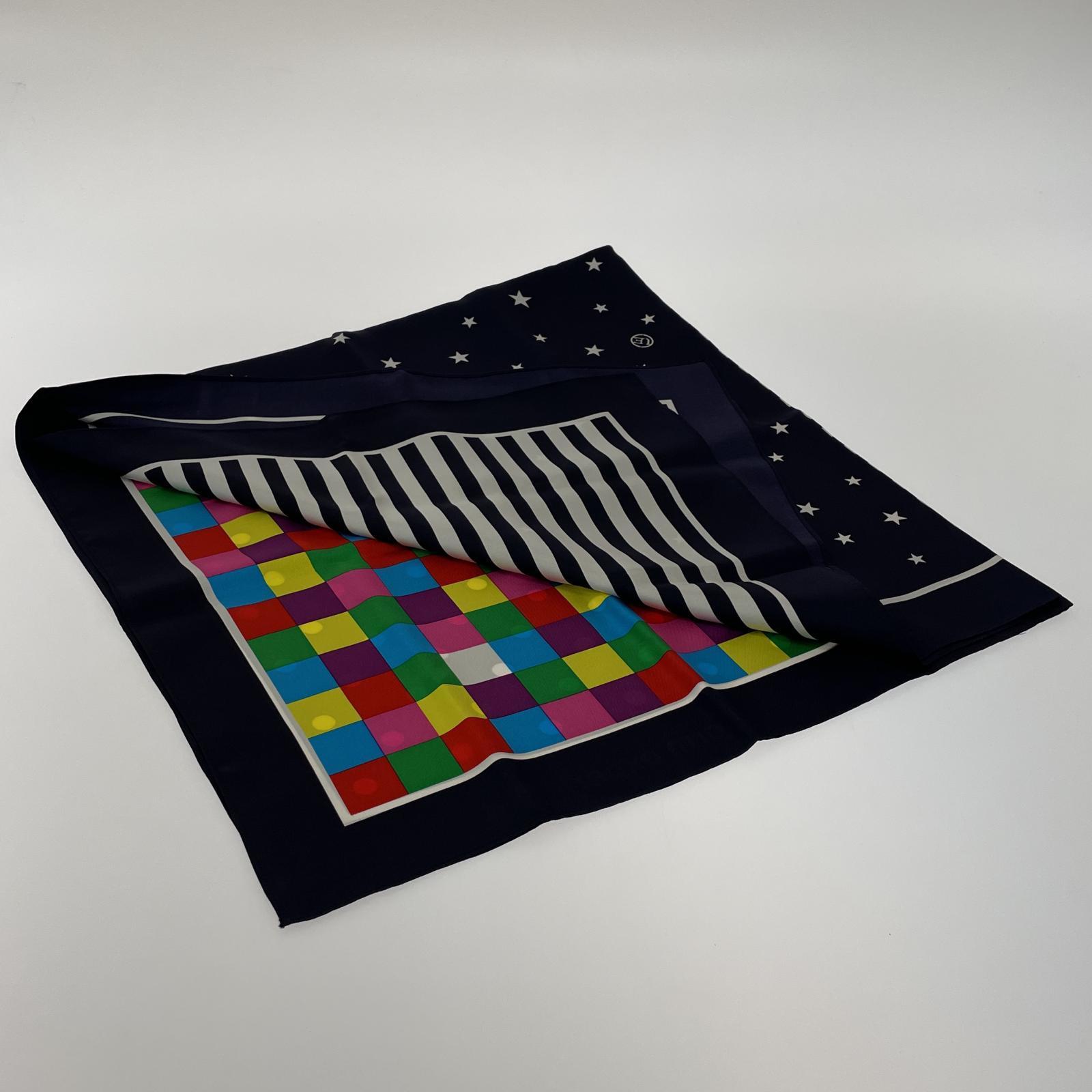 その他アクセサリー uniform experiment シルクスカーフ ネイビー ネイビー