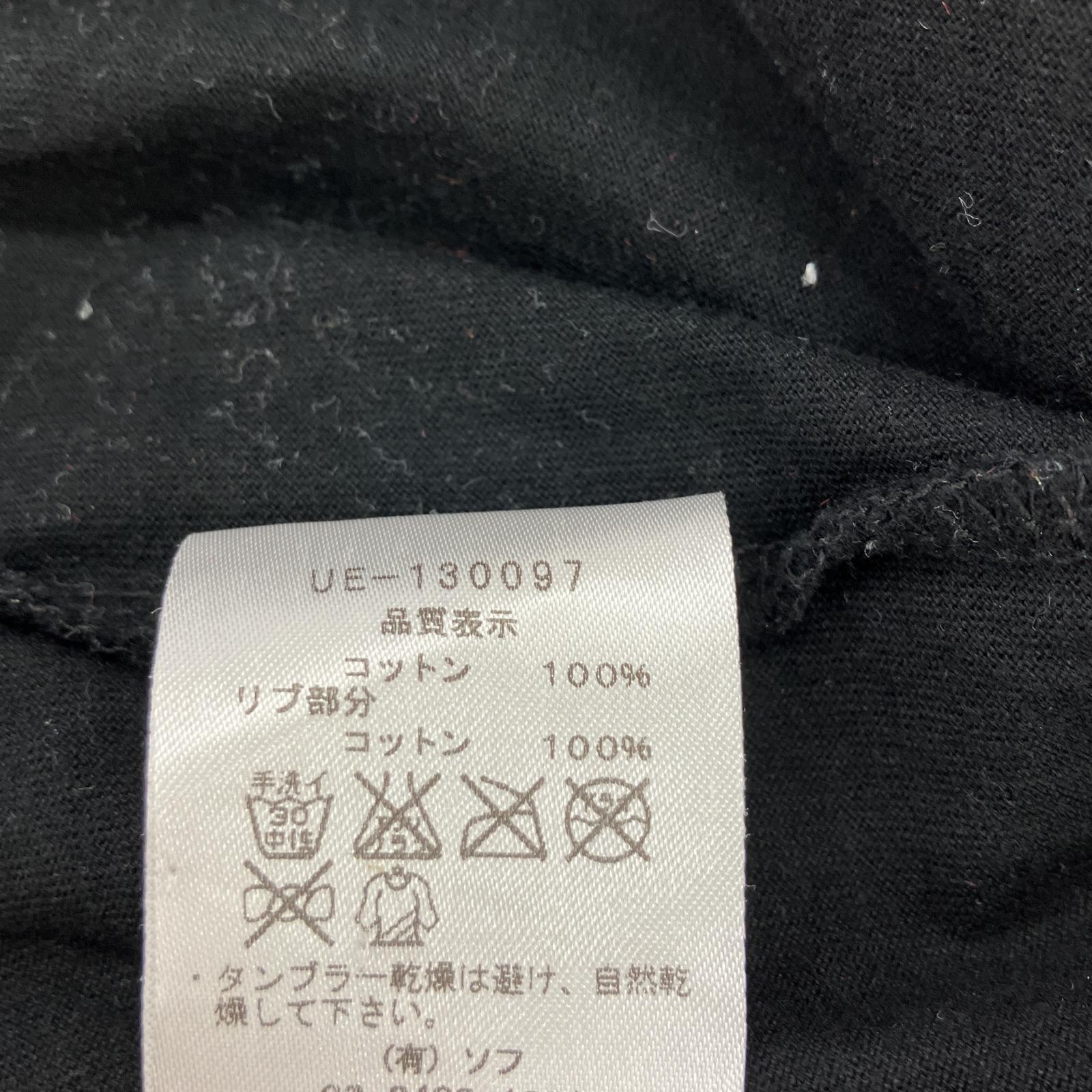 その他トップス uniform experiment カットソー 黒(2) 2 ブラック