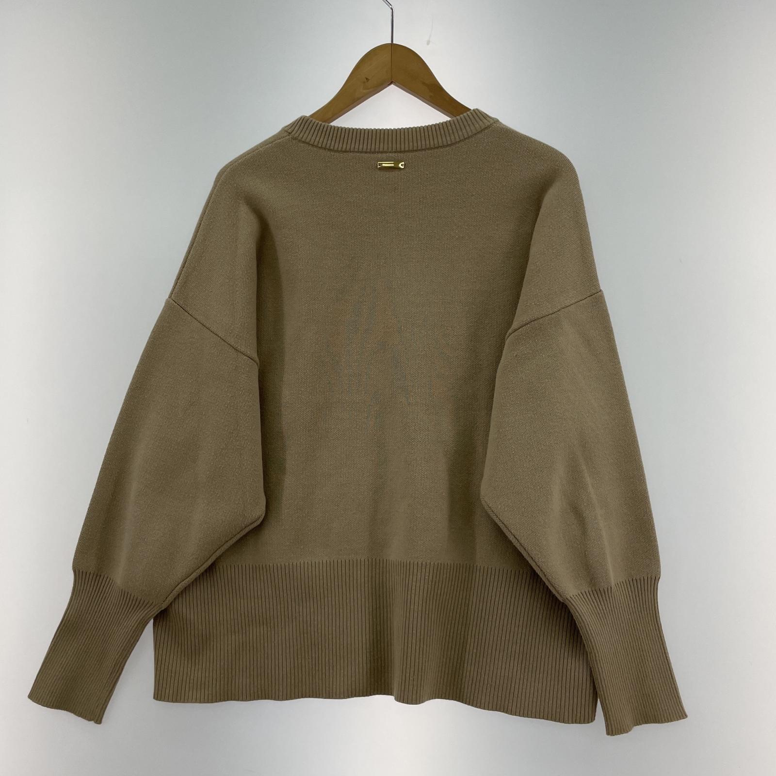 その他トップス Loungedress スウエットライクニット/ベージュ ベージュ