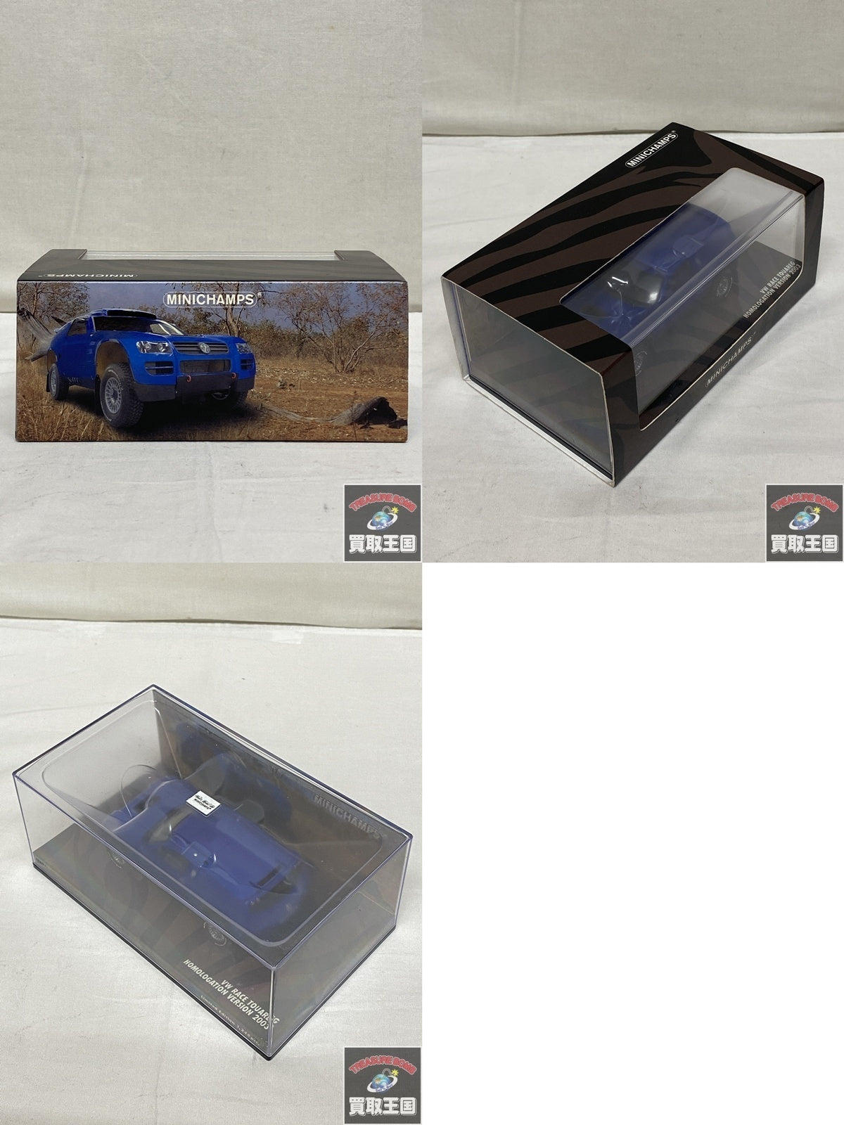 1/43 VW RACE TOUAREG スケールカー