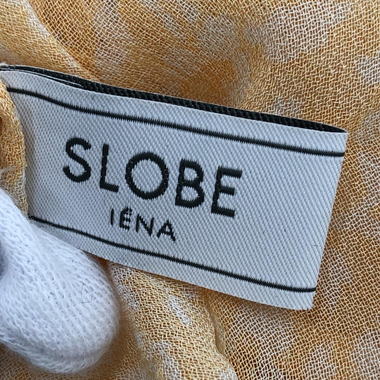その他トップス SLOBE IENA 花柄ブラウス 黄 イエロー