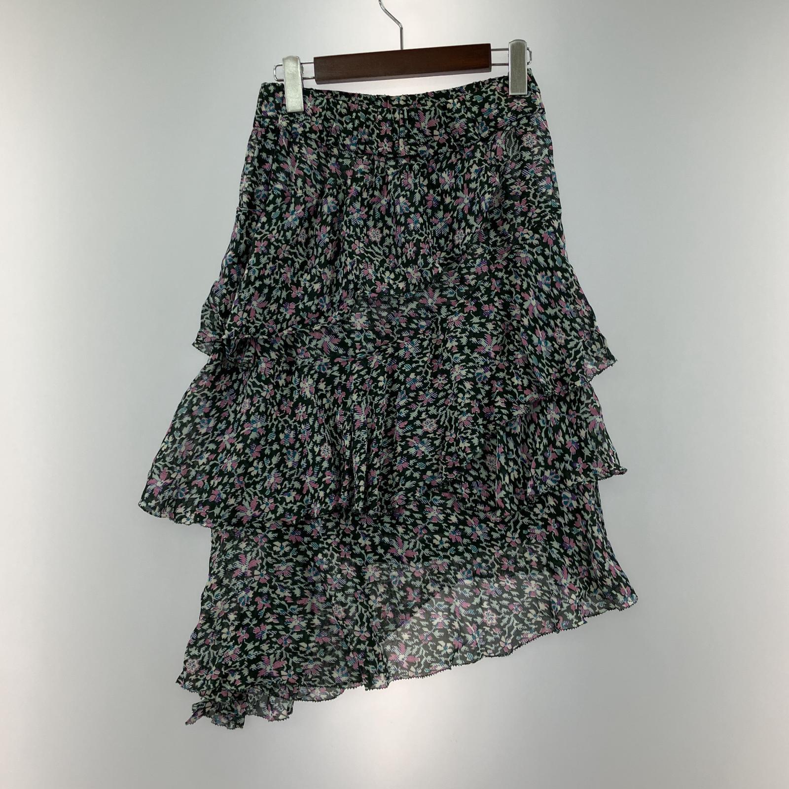 スカート ISABEL MARANT レーヨン 総柄スカート 34