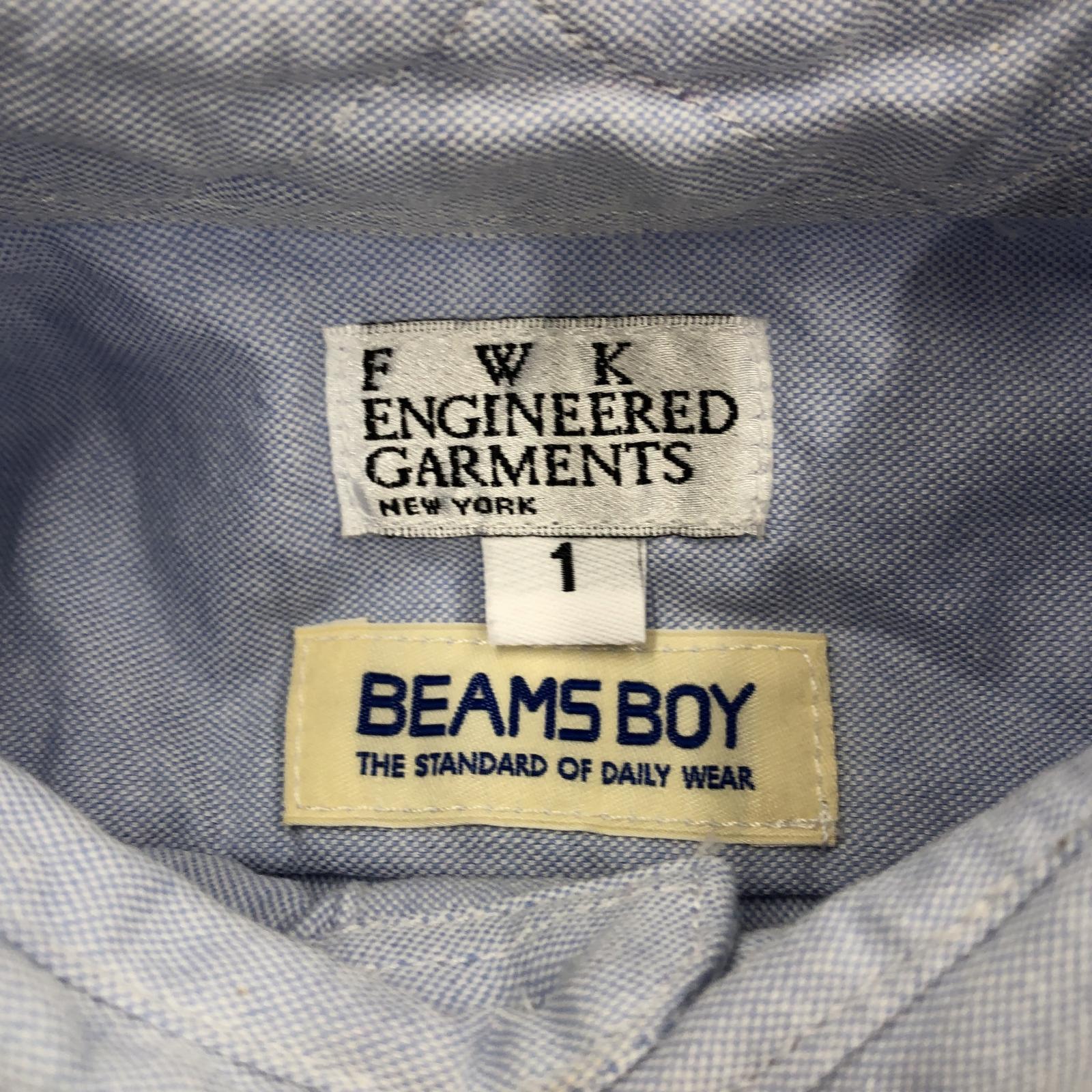 その他ボトムス Engineered Garments/BEAMS BOY ノースリーブ オールインワン 1 1 ブルー