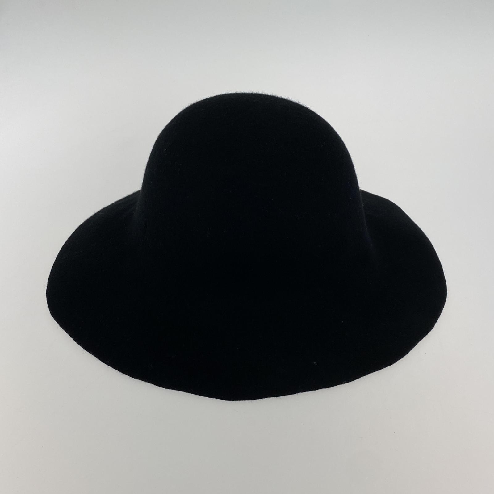 その他帽子 M have a nice day ウールハット 黒 ブラック