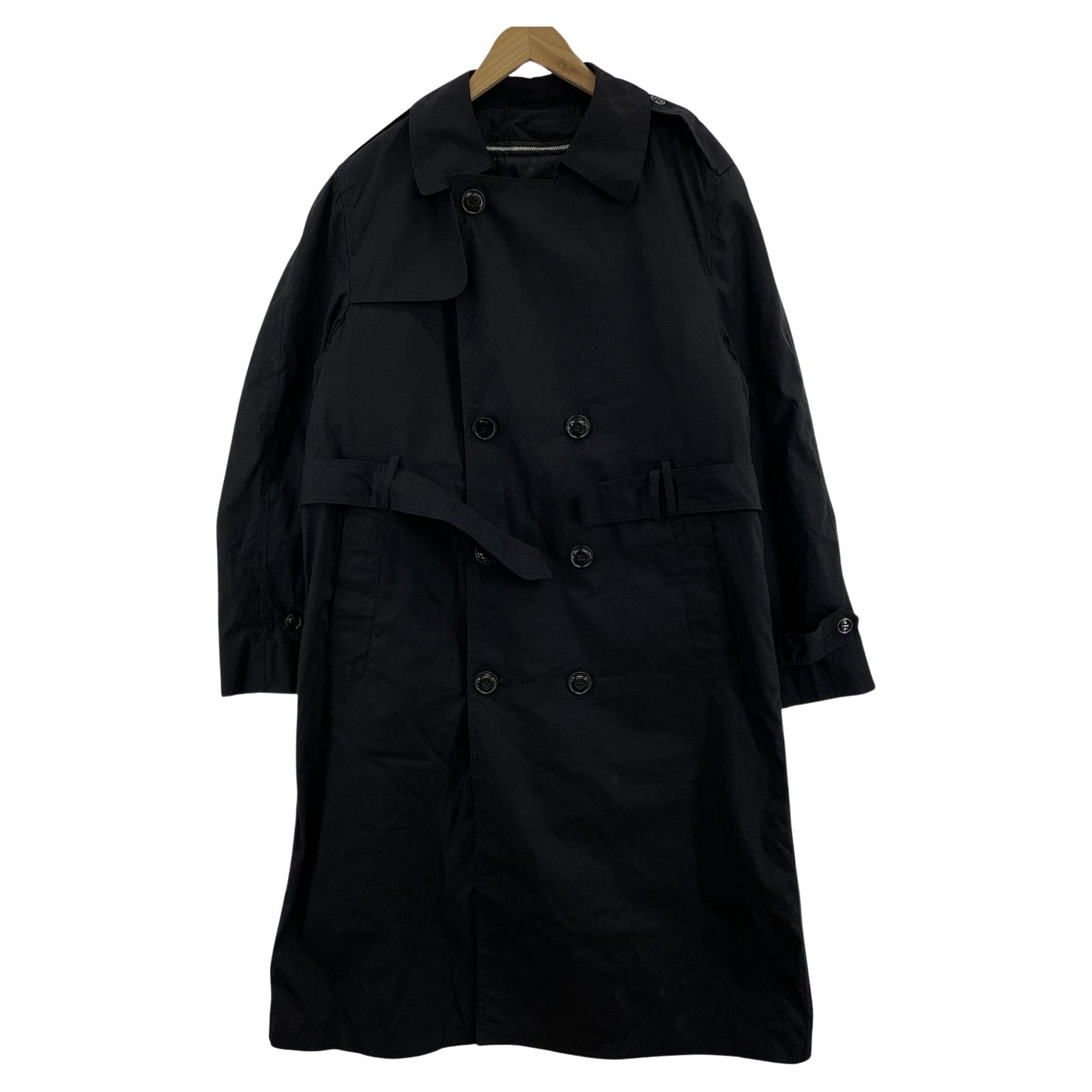 その他アウター US.NAVY トレンチコート(38)黒 38 ブラック