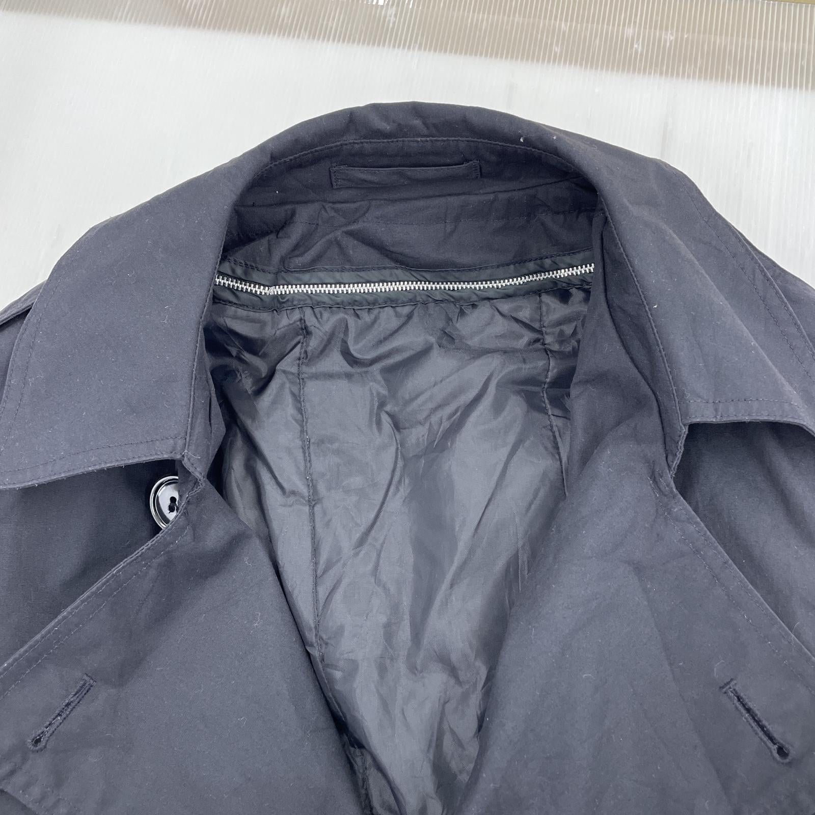 その他アウター US.NAVY トレンチコート(38)黒 38 ブラック