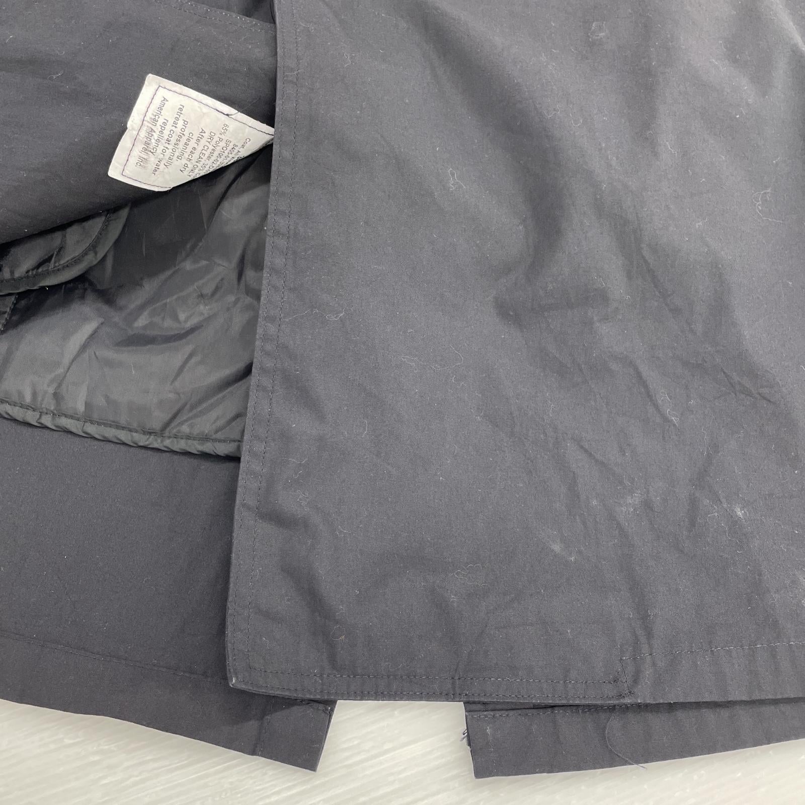 その他アウター US.NAVY トレンチコート(38)黒 38 ブラック