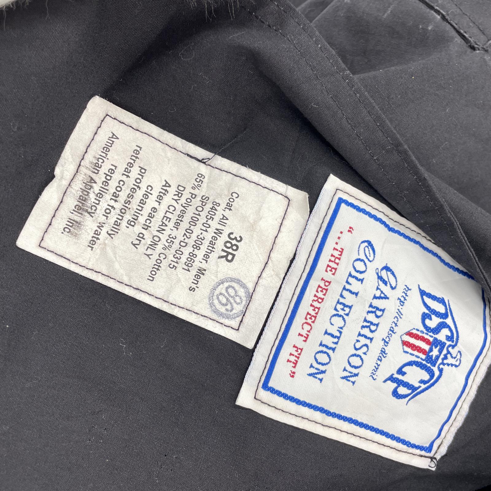 その他アウター US.NAVY トレンチコート(38)黒 38 ブラック