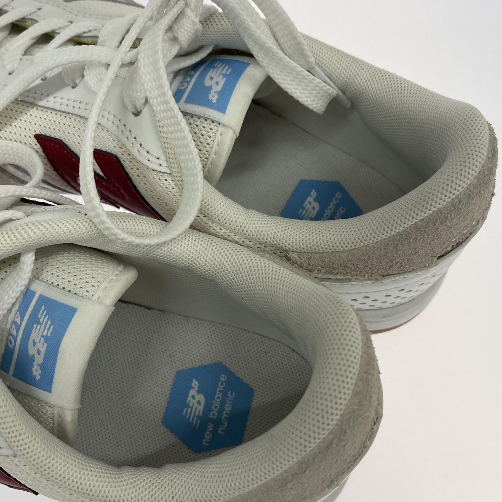 スニーカー NEW BALANCE/NEW BALANCE/NUMERIC 440/25.5cm ホワイト