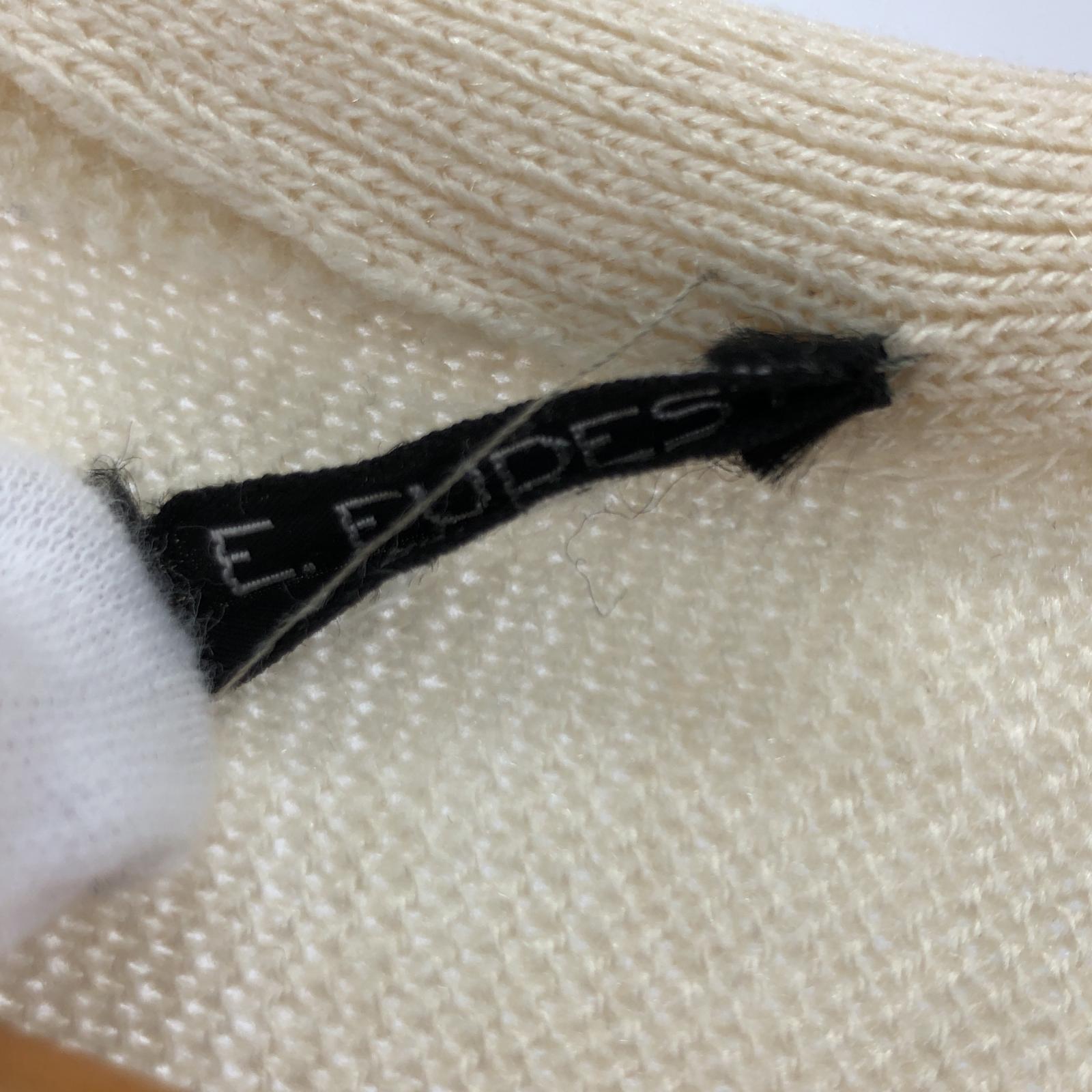 その他アウター LACOSTE アクリルカーディガン ホワイト