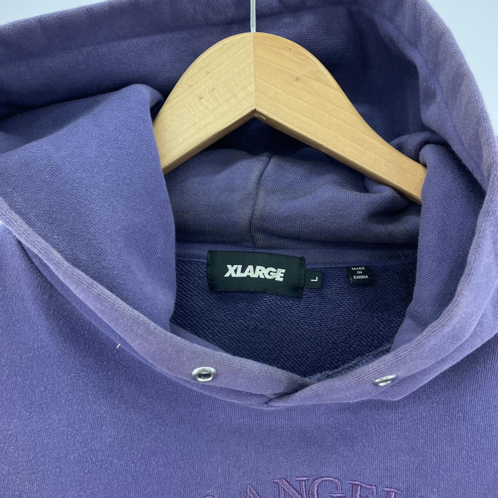 パーカー EMBROIDERY CREST PULLOVER L