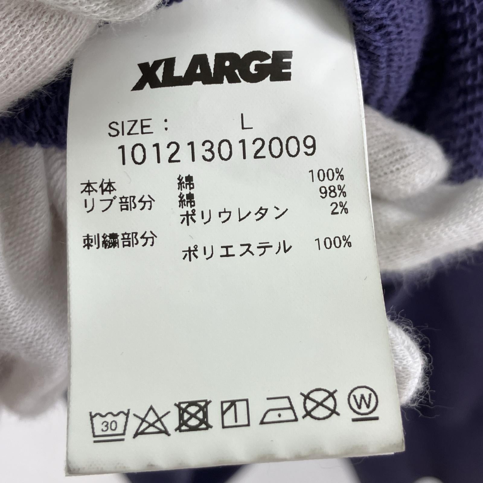 パーカー EMBROIDERY CREST PULLOVER L