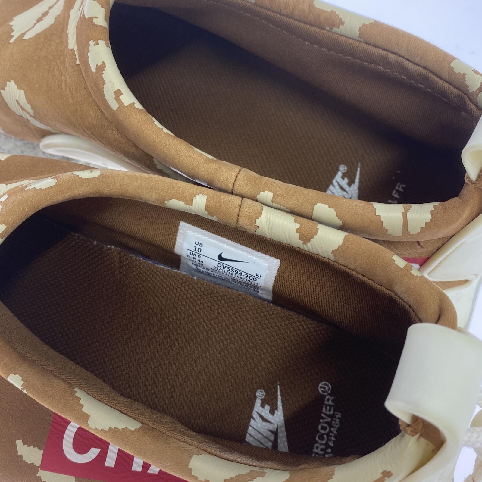 スニーカー NIKE UNDERCOVER MOC FLOW SP 28㎝ 茶 28cm (US10 UK9 1/2 EU46)