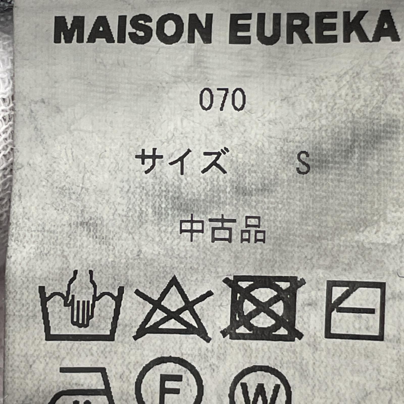 その他ボトムス MAISON EUREKA KAUFHAUS ベルテッド ラップワイドパンツ 黒 ブラック